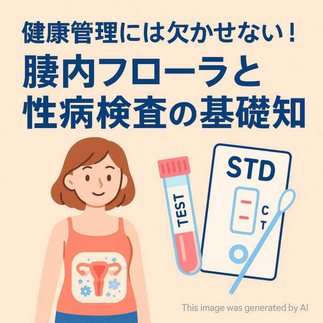 健康管理には欠かせない！膣内フローラと性病検査の基礎知識