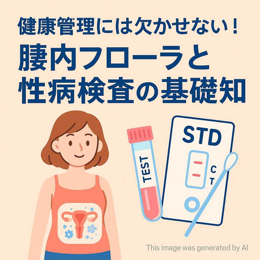 健康管理には欠かせない！膣内フローラと性病検査の基礎知識