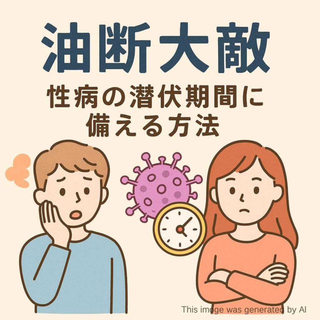 油断大敵: 性病の潜伏期間に備える方法