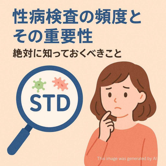 性病検査の頻度とその重要性 絶対に知っておくべきこと
