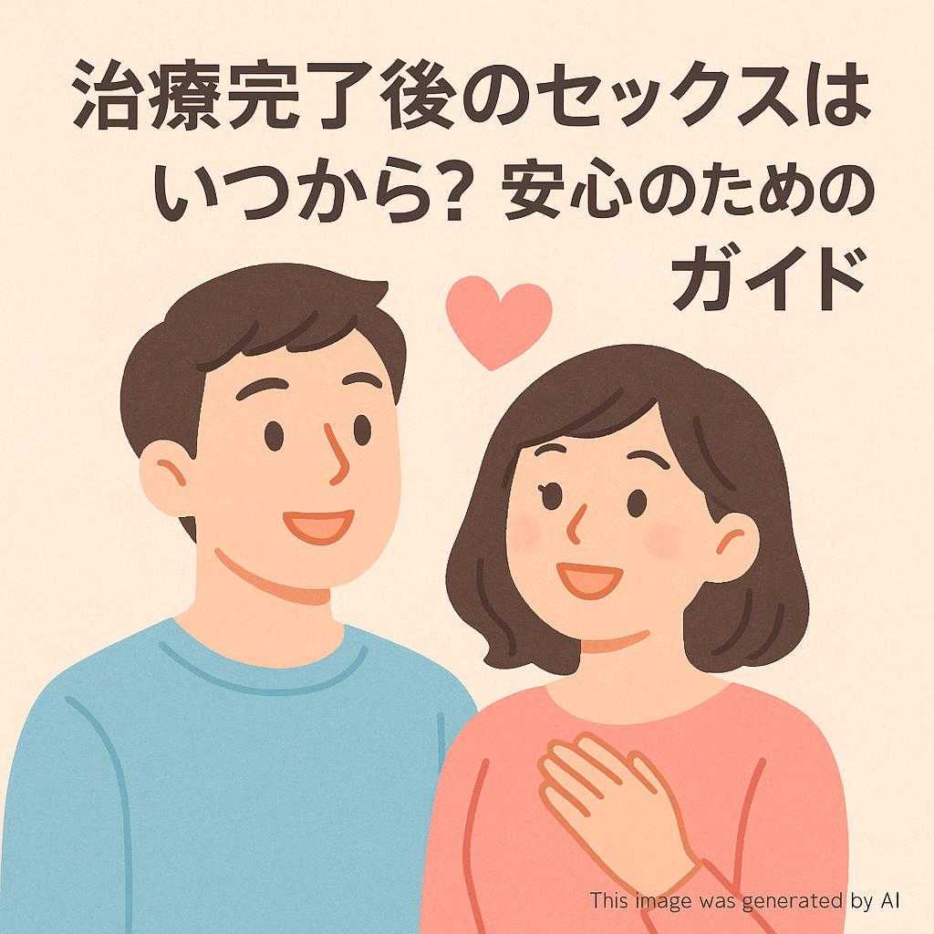 治療完了後のセックスはいつから？安心のためのガイド