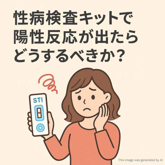 性病検査キットで陽性反応が出たらどうするべきか？