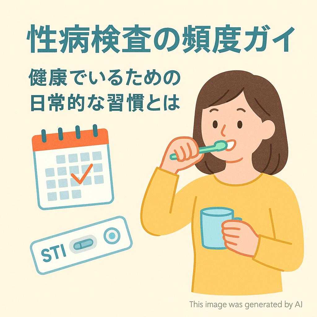 性病検査の頻度ガイド 健康でいるための日常的な習慣とは