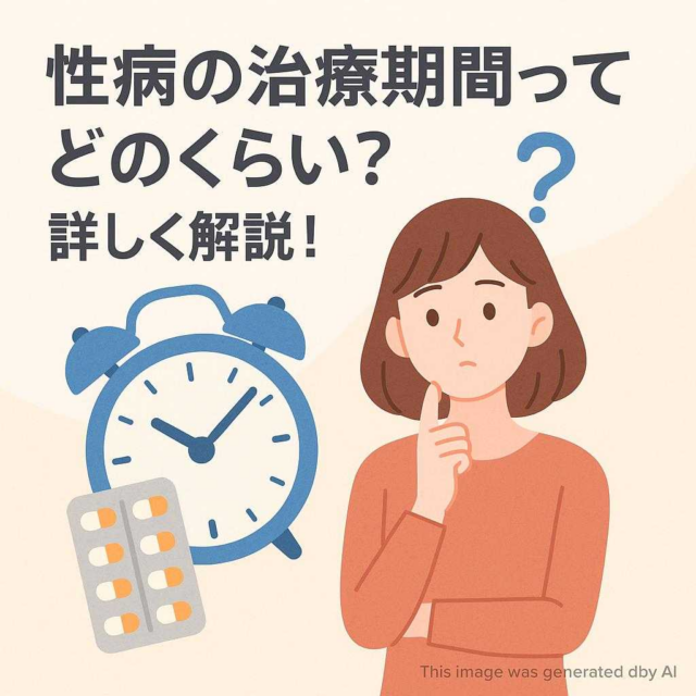 性病の治療期間ってどのくらい？詳しく解説！