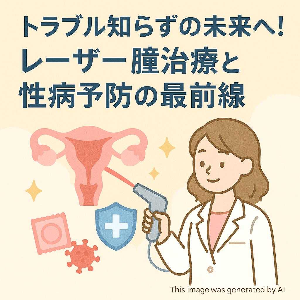 トラブル知らずの未来へ! レーザー膣治療と性病予防の最前線