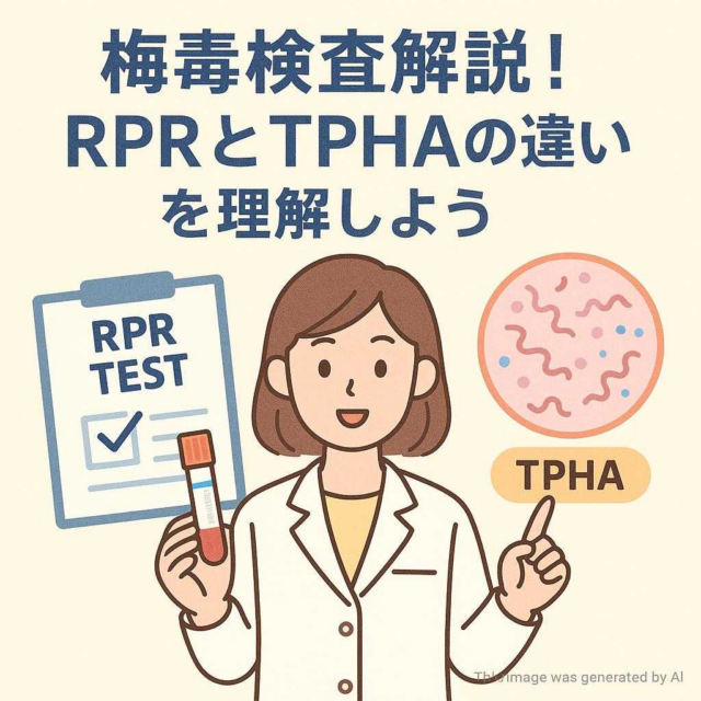 梅毒検査解説！RPRとTPHAの違いを理解しよう