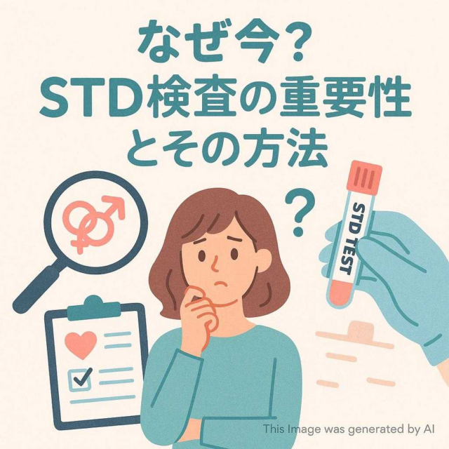 なぜ今？STD検査の重要性とその方法