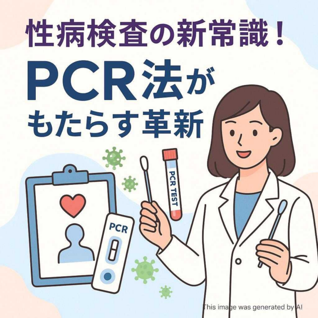 性病検査の新常識！PCR法がもたらす革新