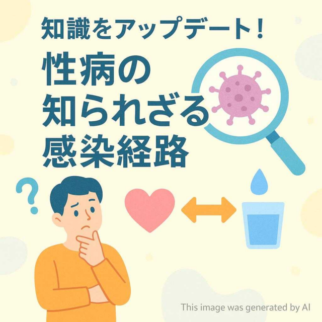 知識をアップデート！性病の知られざる感染経路