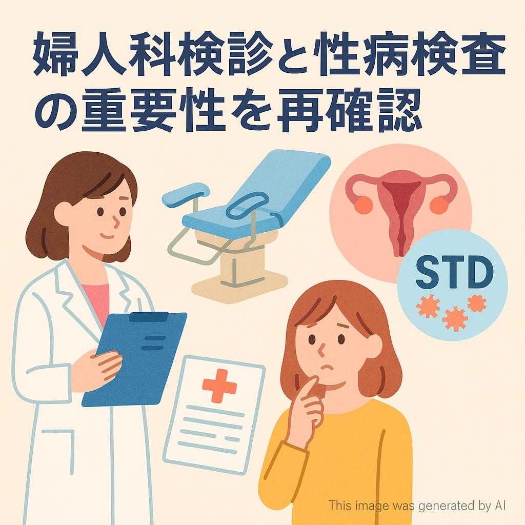 婦人科検診と性病検査の重要性を再確認