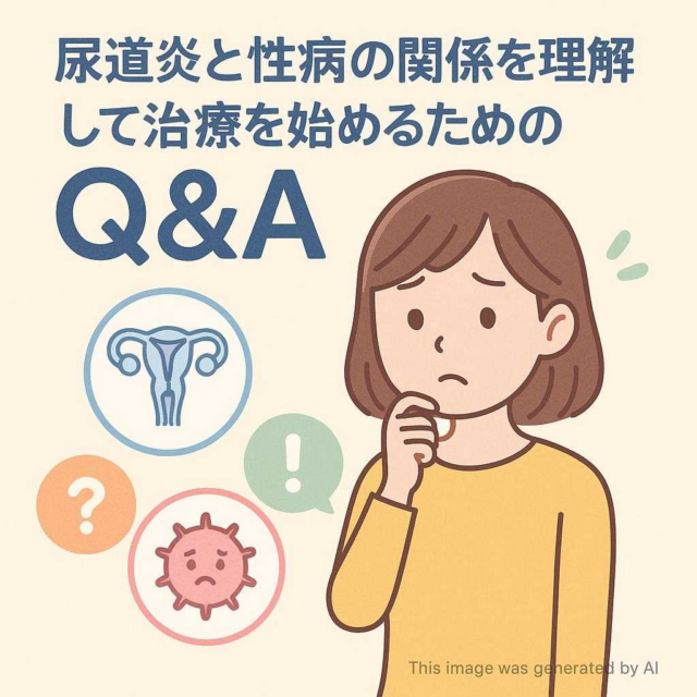 尿道炎と性病の関係を理解して治療を始めるための Q&A
