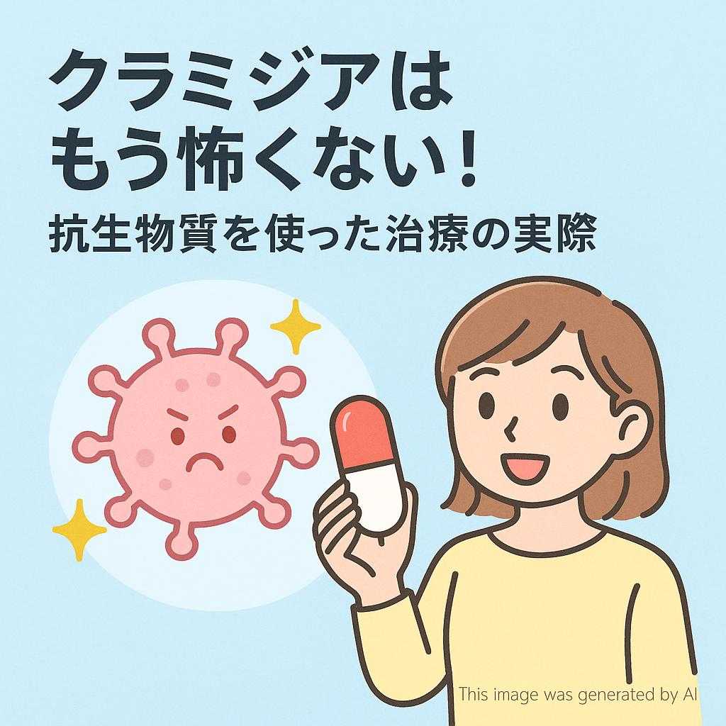 クラミジアはもう怖くない！抗生物質を使った治療の実際