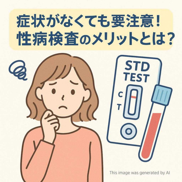 症状がなくても要注意！性病検査のメリットとは？