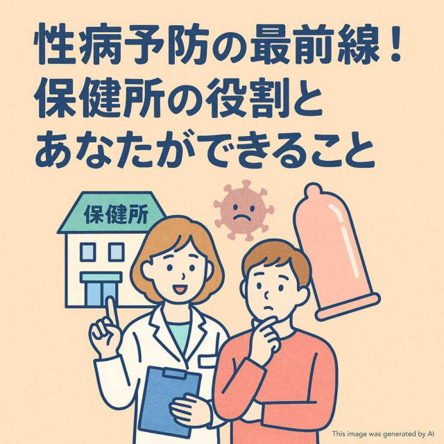 性病予防の最前線！保健所の役割とあなたができること