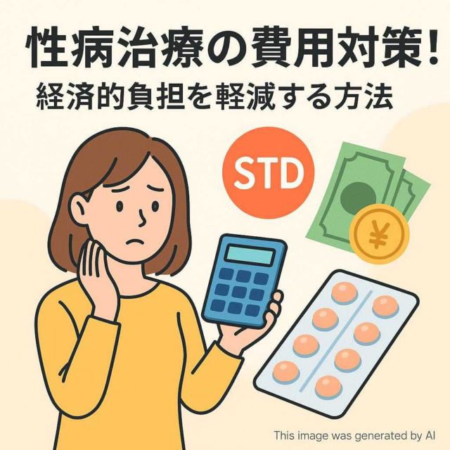 性病治療の費用対策！経済的負担を軽減する方法