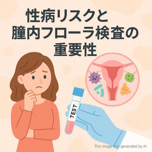 性病リスクと膣内フローラ検査の重要性