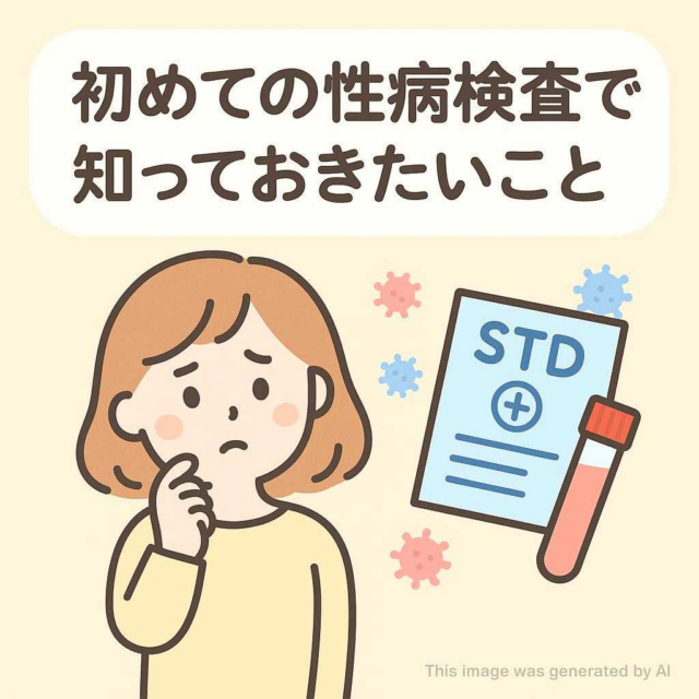 初めての性病検査で知っておきたいこと
