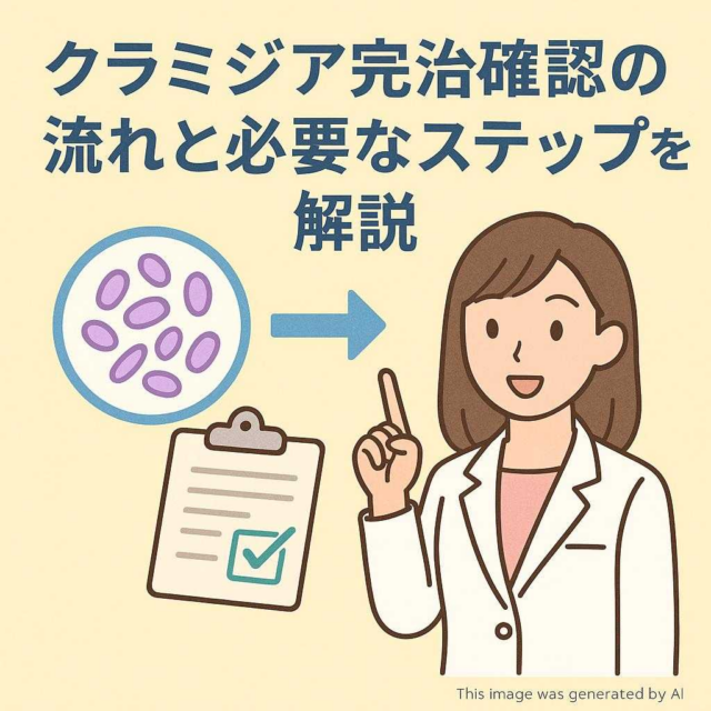 クラミジア完治確認の流れと必要なステップを解説