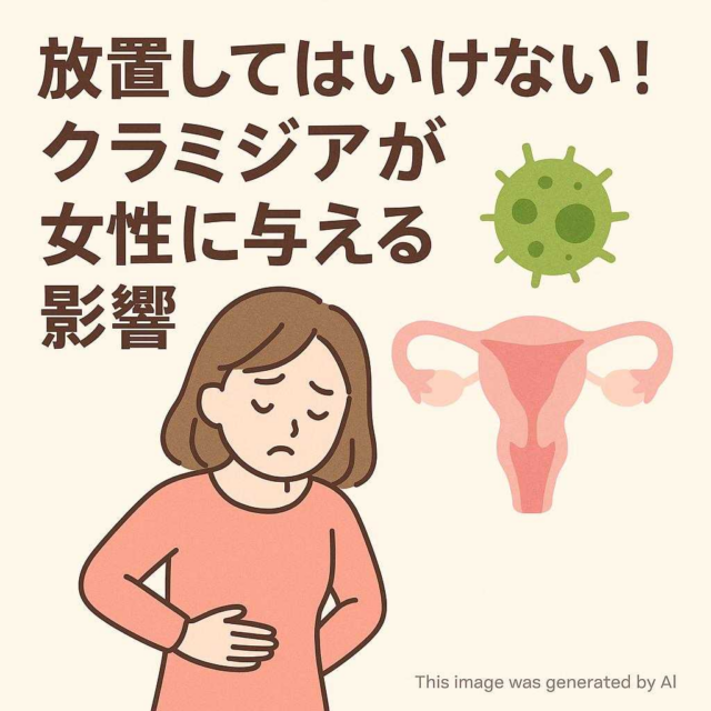 放置してはいけない！クラミジアが女性に与える影響