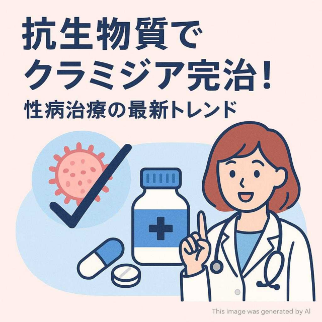 抗生物質でクラミジア完治！性病治療の最新トレンド