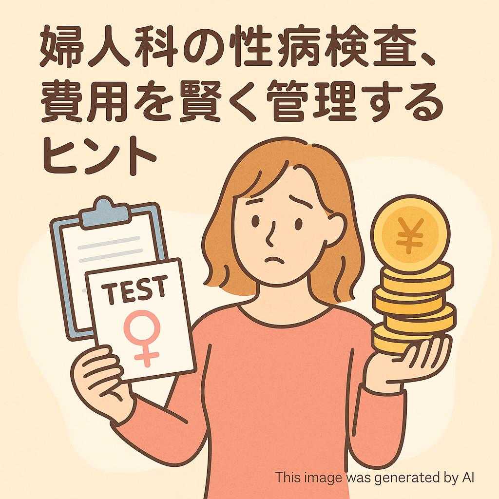 婦人科の性病検査、費用を賢く管理するヒント