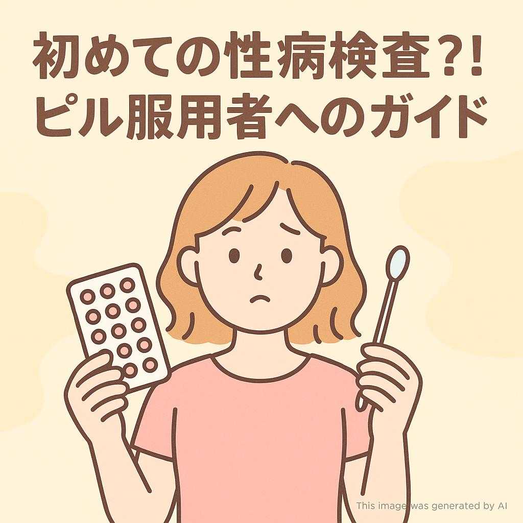 初めての性病検査?! ピル服用者へのガイド
