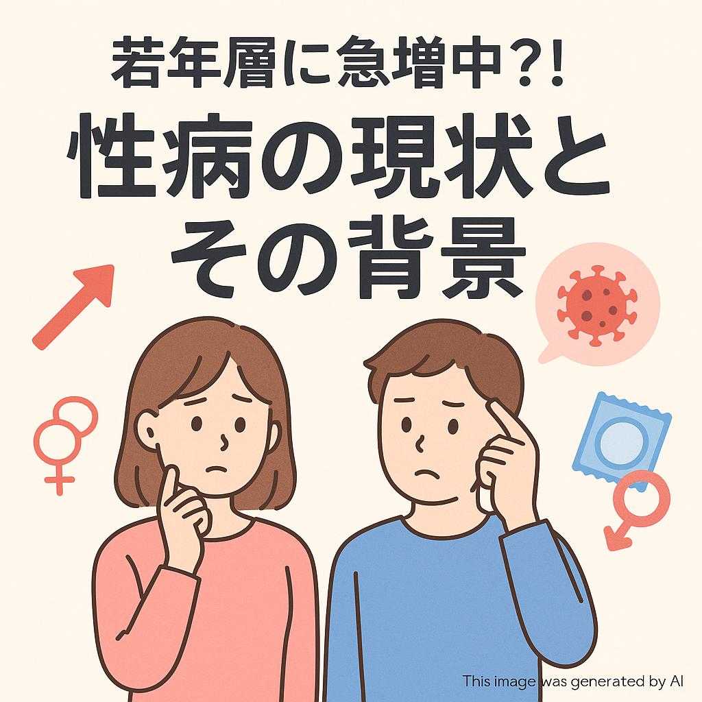 若年層に急増中?! 性病の現状とその背景