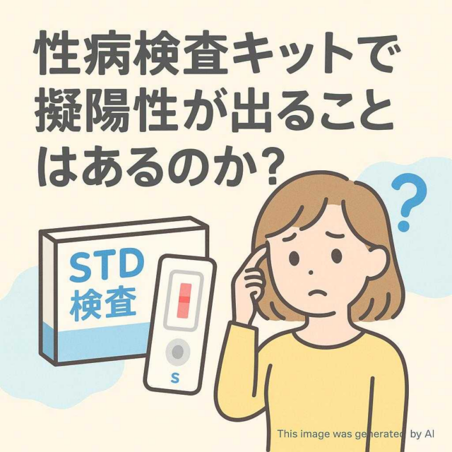 性病検査キットで擬陽性が出ることはあるのか？