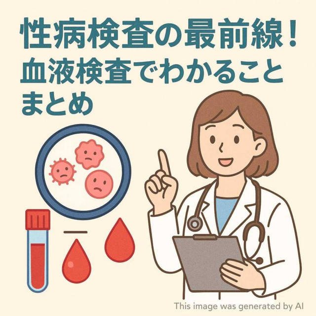 性病検査の最前線！血液検査でわかることまとめ