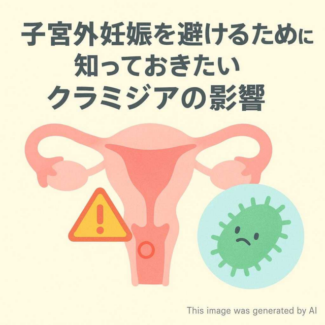 子宮外妊娠を避けるために知っておきたいクラミジアの影響