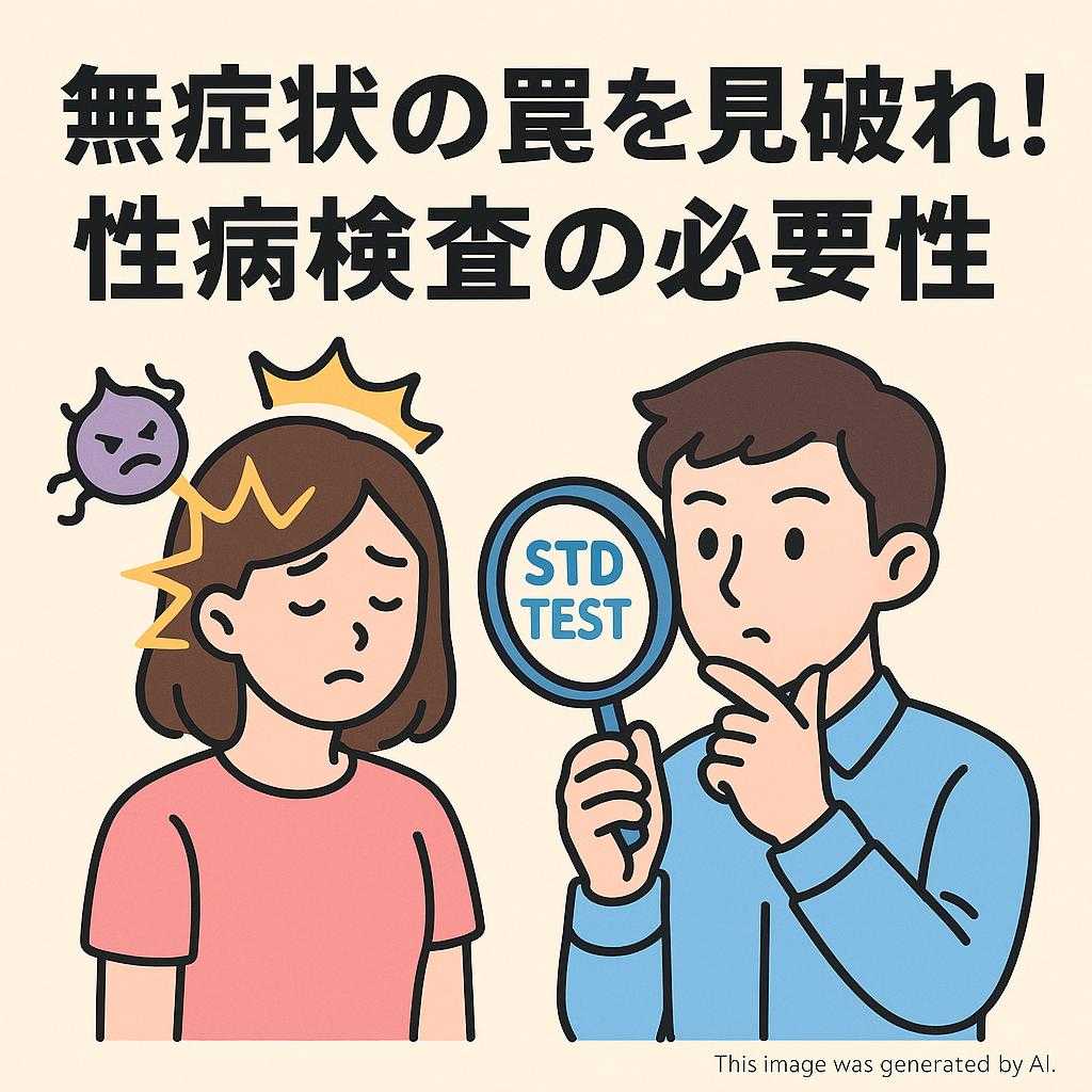 無症状の罠を見破れ！性病検査の必要性