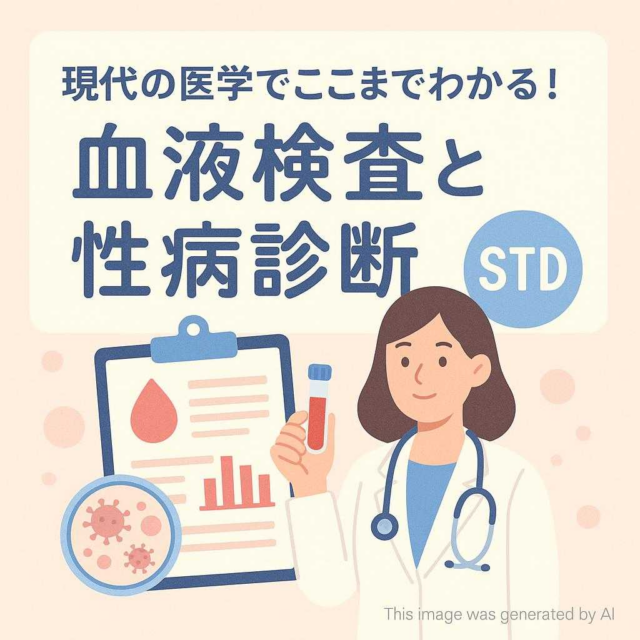現代の医学でここまでわかる！血液検査と性病診断