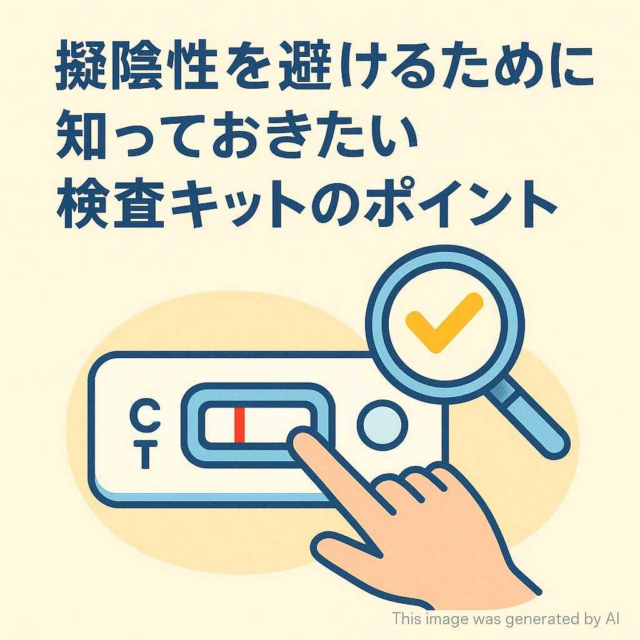擬陰性を避けるために知っておきたい検査キットのポイント