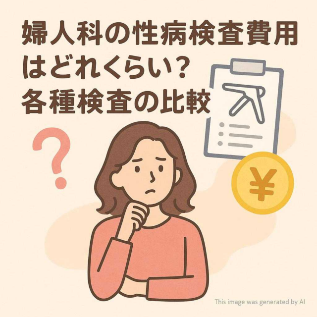 婦人科の性病検査費用はどれくらい？各種検査の比較