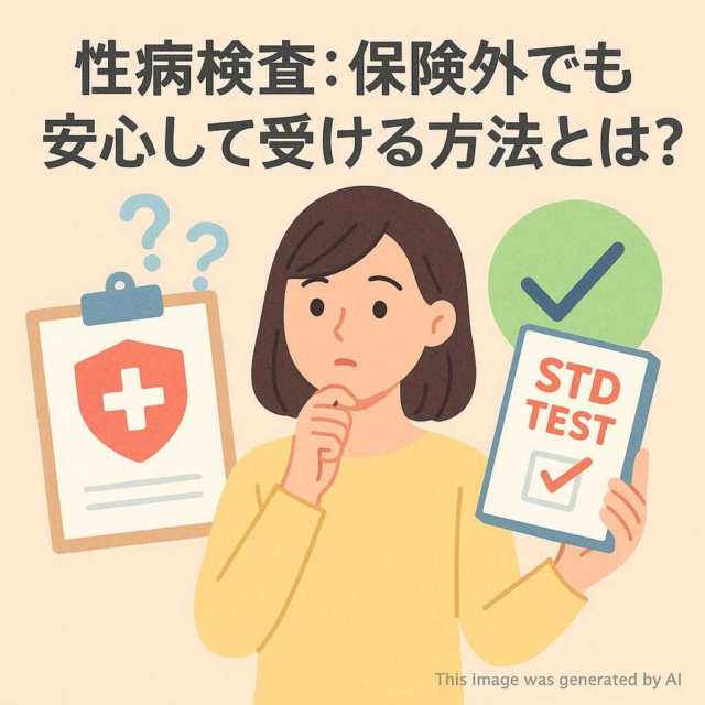 性病検査: 保険外でも安心して受ける方法とは？