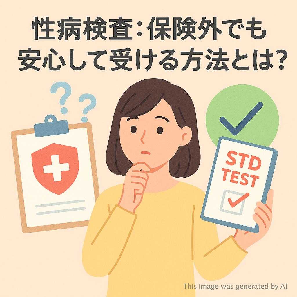 性病検査: 保険外でも安心して受ける方法とは？
