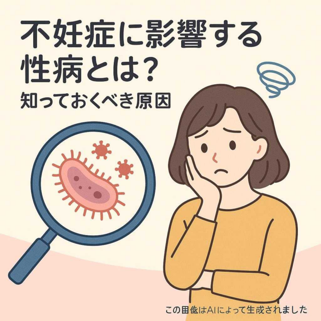 不妊症に影響する性病とは？知っておくべき原因