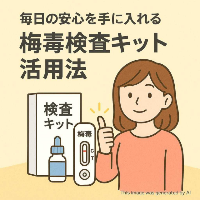 毎日の安心を手に入れる・梅毒検査キット活用法