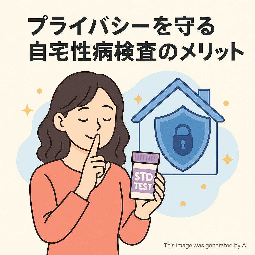 プライバシーを守る自宅性病検査のメリット