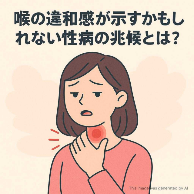 喉の違和感が示すかもしれない性病の兆候とは？