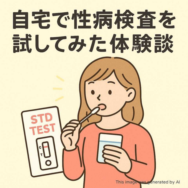 自宅で性病検査を試してみた体験談
