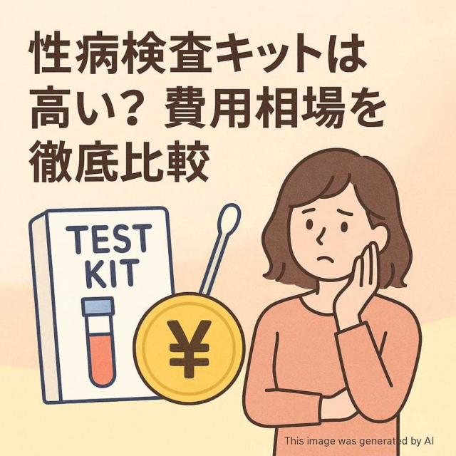 性病検査キットは高い？費用相場を徹底比較