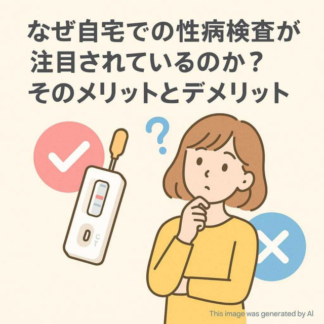 なぜ自宅での性病検査が注目されているのか？そのメリットとデメリット