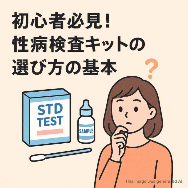 初心者必見！性病検査キットの選び方の基本