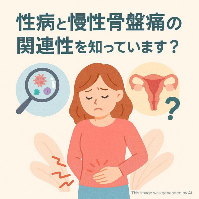 性病と慢性骨盤痛の関連性を知っていますか？