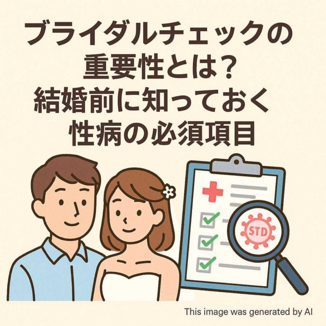 ブライダルチェックの重要性とは？結婚前に知っておく性病の必須項目