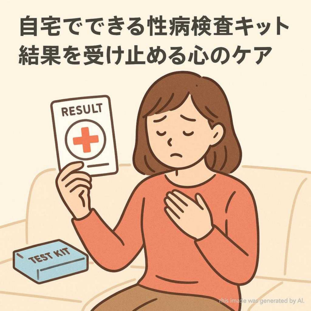 自宅でできる性病検査キット：結果を受け止める心のケア