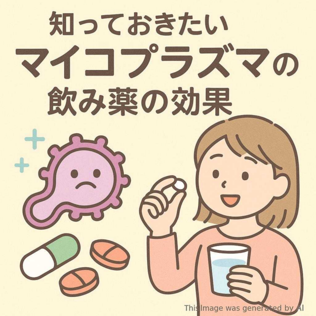 知っておきたいマイコプラズマの飲み薬の効果