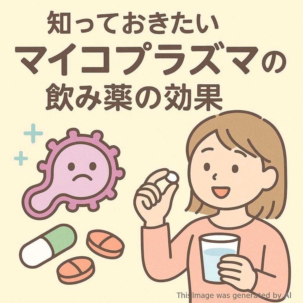 知っておきたいマイコプラズマの飲み薬の効果