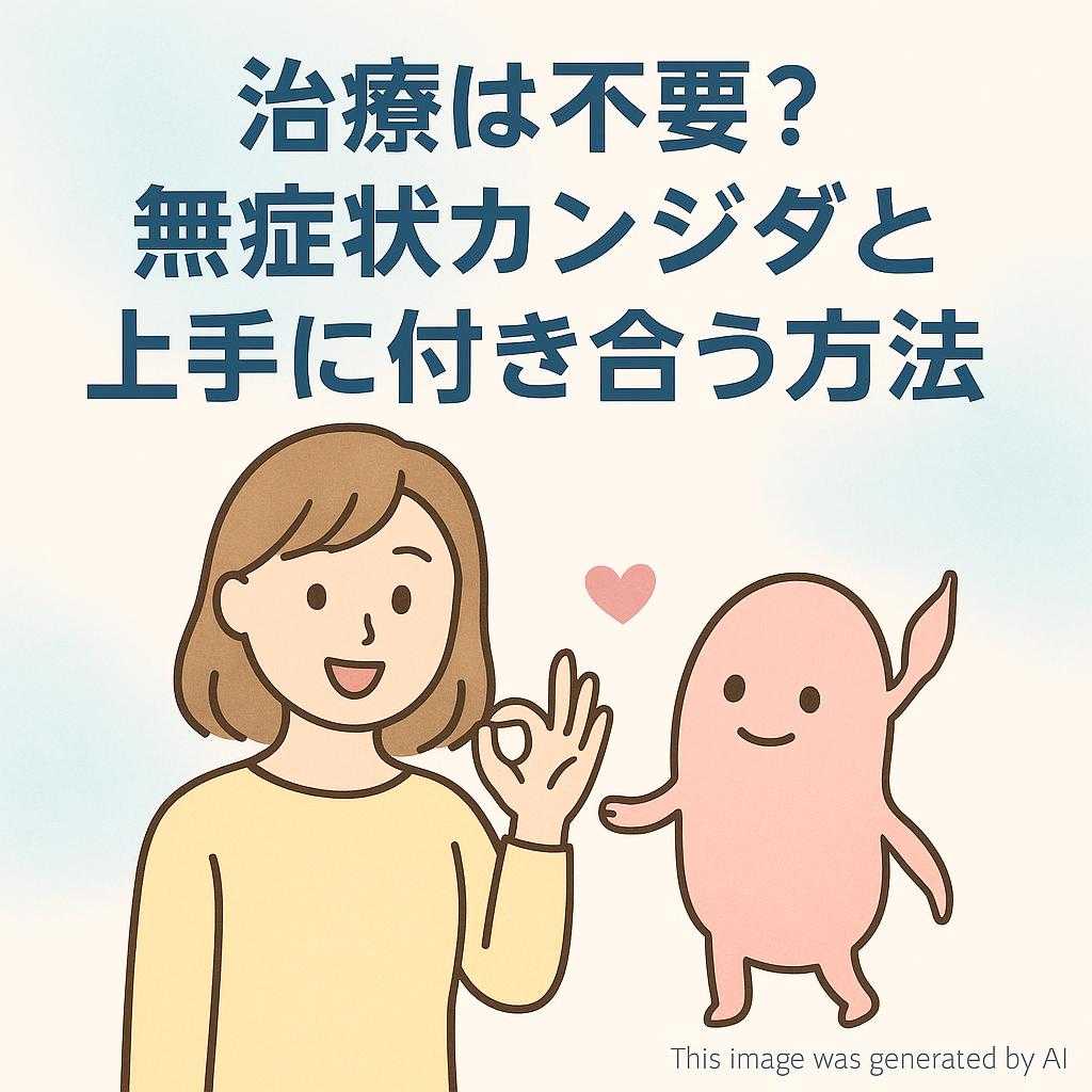 治療は不要?無症状カンジダと上手に付き合う方法